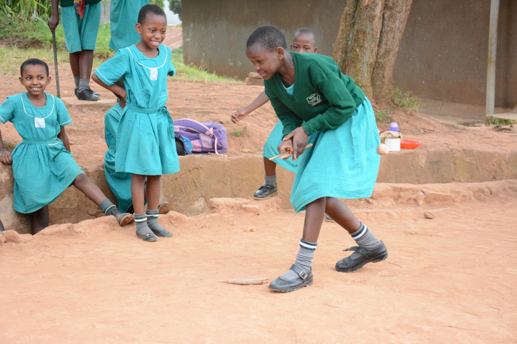 School Girls Playing - Uganda